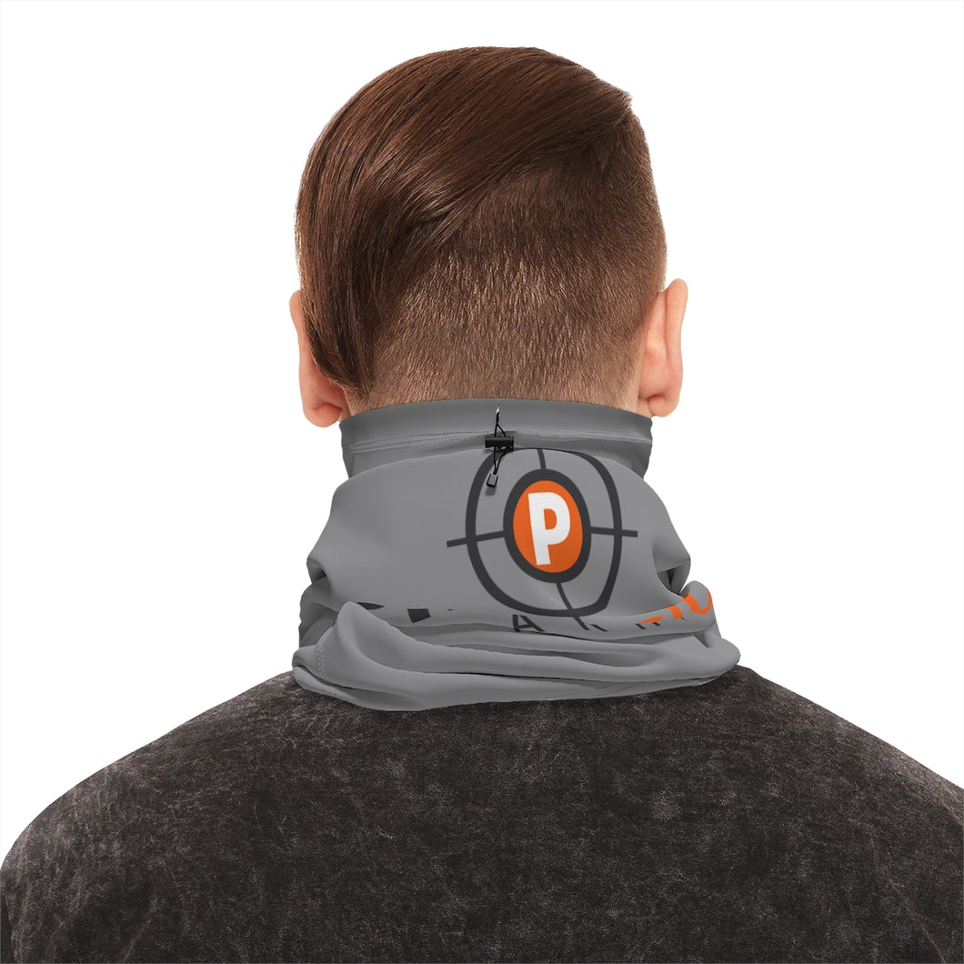 Winter Neck Gaiter With Drawstring