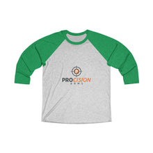 Load image into Gallery viewer, Unisex Tri-Blend 3\4 Raglan Tee
